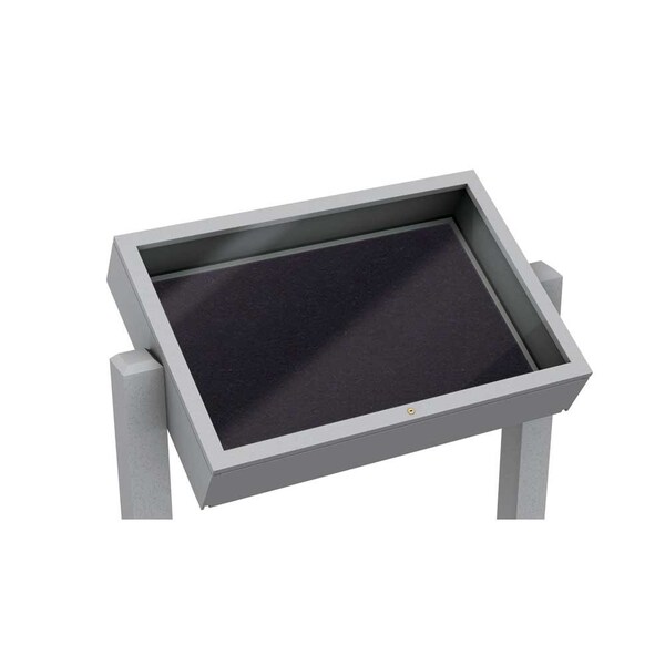 Outdoor Enclosed Combo Board, 48"x36", Bronze Frame/Black & Pearl